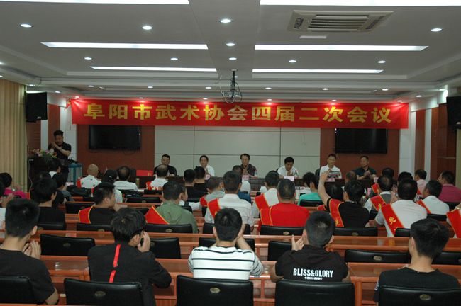 阜阳市武术协会四届二次会议暨表彰大会隆重召开